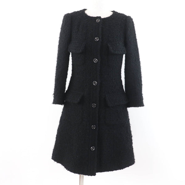 Chanel Tweed Wool Coat