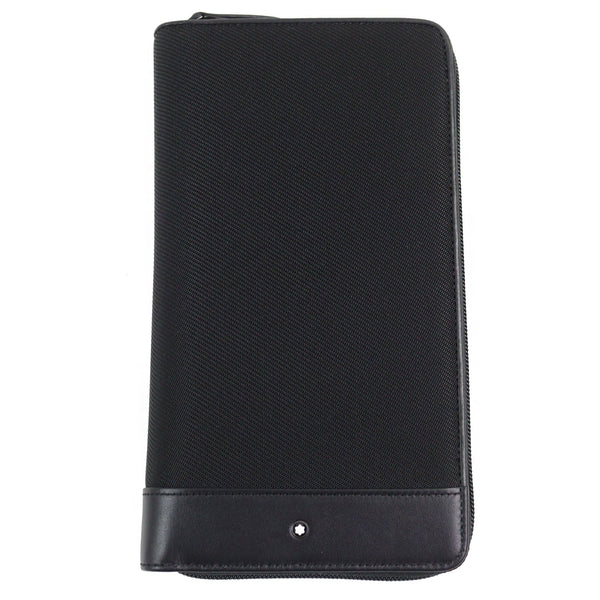 Montblanc Night Flight Travel Wallet White Star Leather Long Wallet