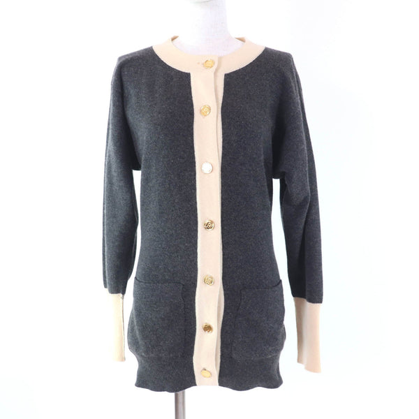 Chanel COCO Mark Button Cashmere Cardigan