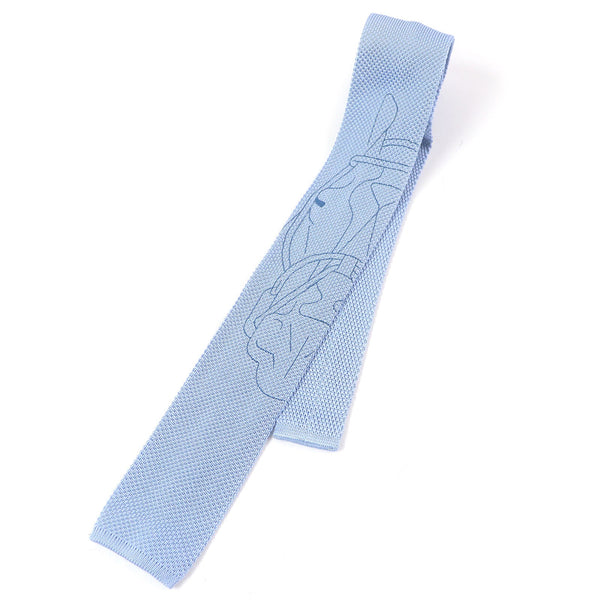 Hermes Tte tte equestre Silk Tie