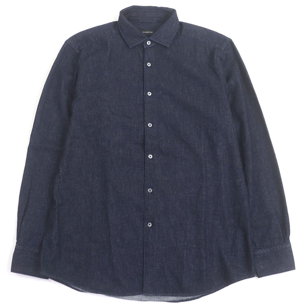 Ermenegildo Zegna Cotton Long Sleeve Shirt