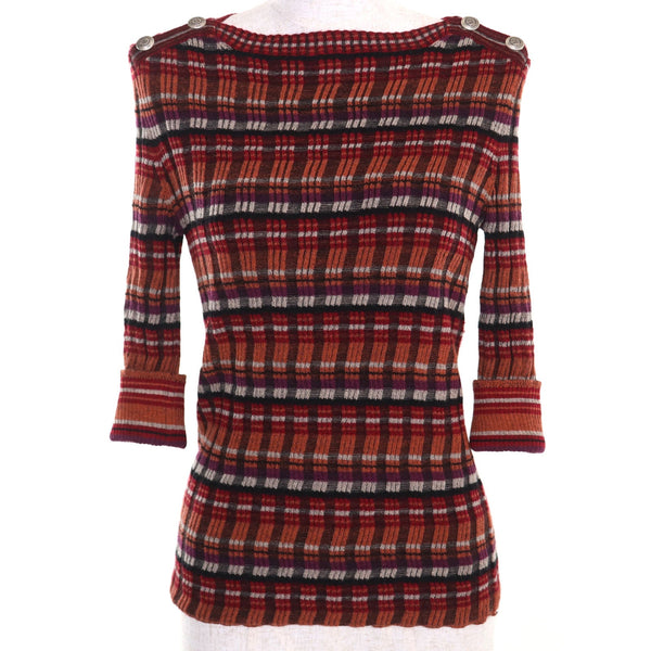 Chanel P59263 Alpaca Knit Top