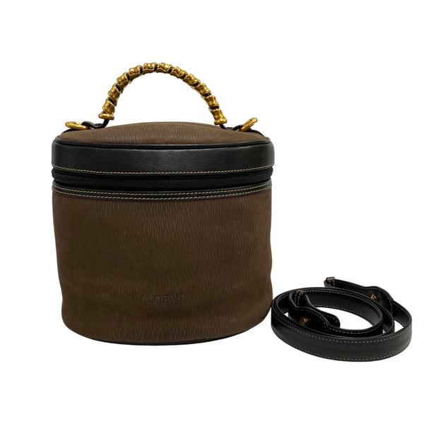 Loewe Velazquez Suede Leather 2way Handbag