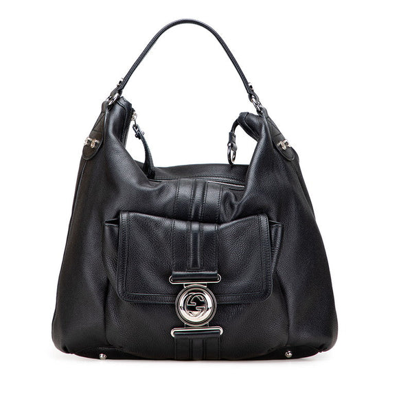 Gucci Interlocking G Leather Handbag