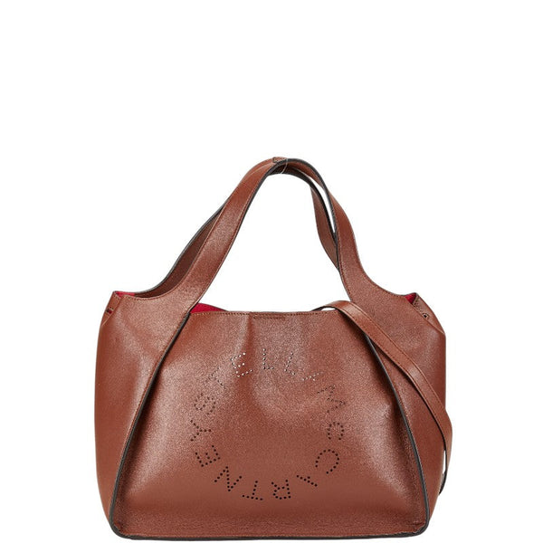 Stella McCartney Stella Logo Faux Leather 2way Bag