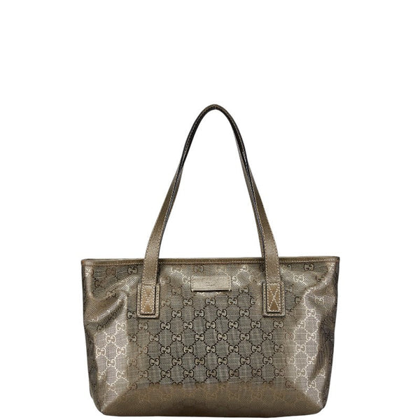Gucci GG Imprime PVC Leather Tote Bag