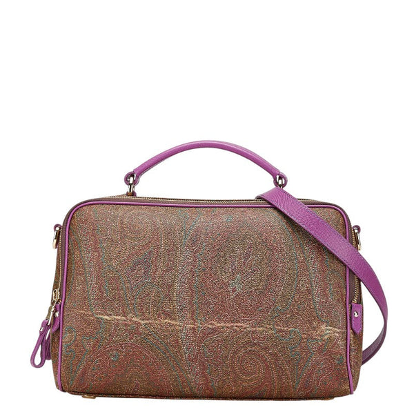 Etro Paisley PVC 2way bag