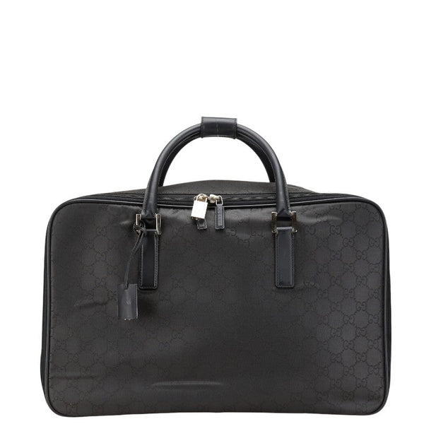 Gucci GG Nylon Boston Bag Nylon Travel Bag