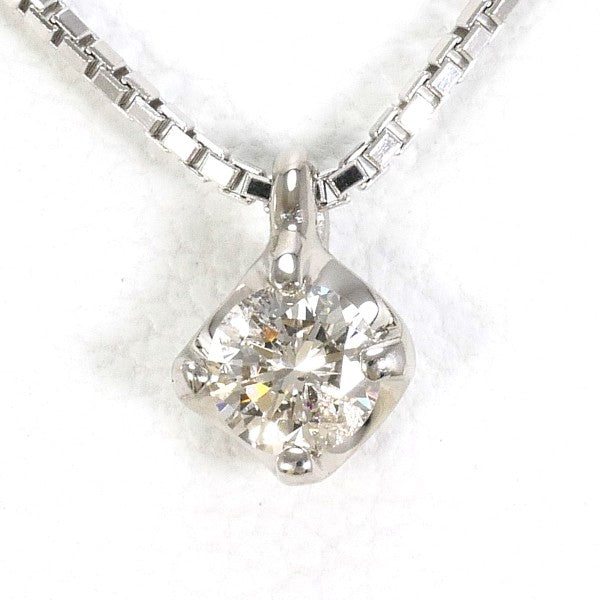K10 White Gold Diamond Necklace