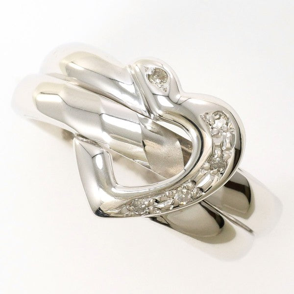 K14 White Gold Diamond Ring