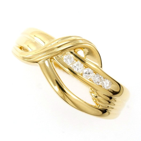 Au750 Diamond Ring