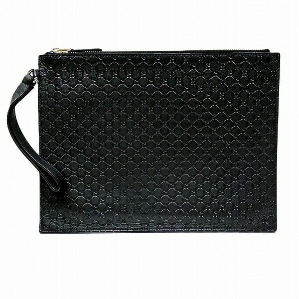 Gucci Microguccissima Leather Clutch Bag