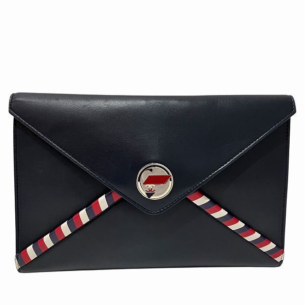 Chanel Airline Lambskin Clutch Bag