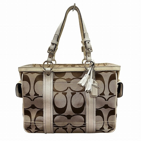 Coach Signature Canvas Handbag
