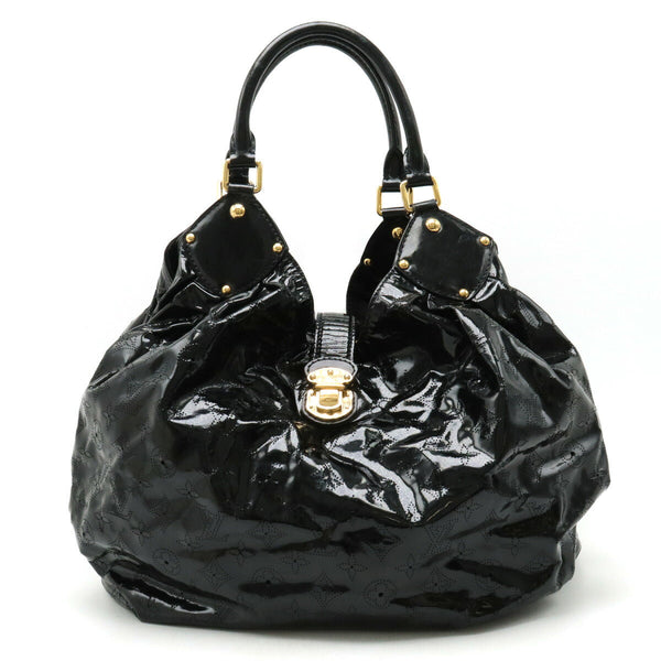 Louis Vuitton Monogram Mahina Suhali XL 2way bag Noir M95796