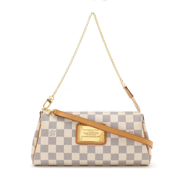 Louis Vuitton Damier Azur Eva 2way Chain Bag N55214