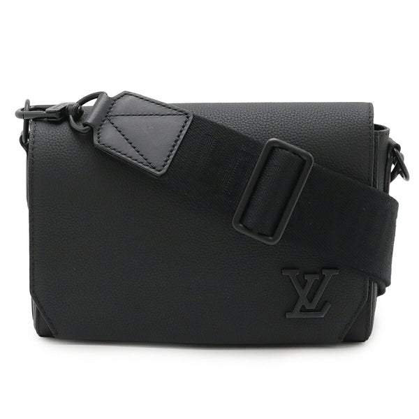 Louis Vuitton Takeoff Messenger PM Cowhide Shoulder Bag