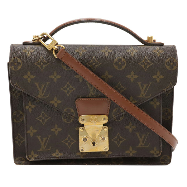 Louis Vuitton Monceau26 Monogram 2way Shoulder Bag