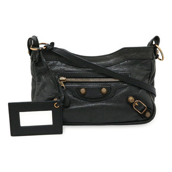 Balenciaga Giant Hip Leather Shoulder Bag