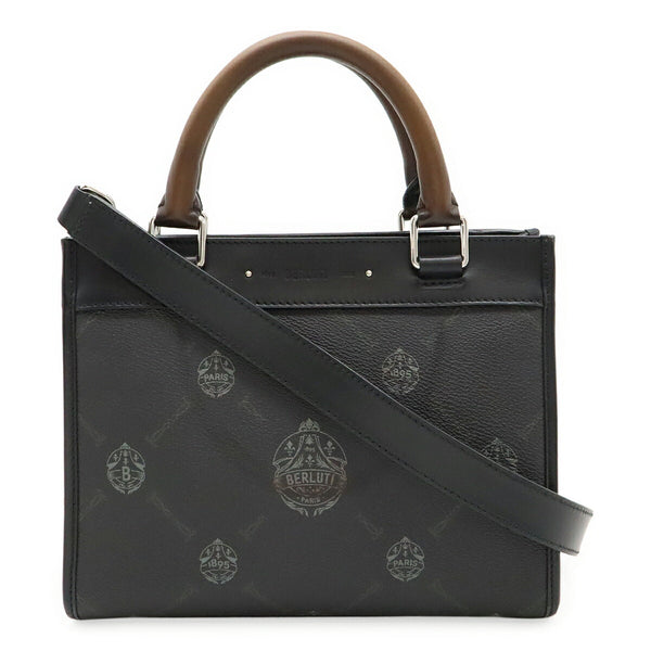 Berluti Ulysse Signature Canvas 2way Bag