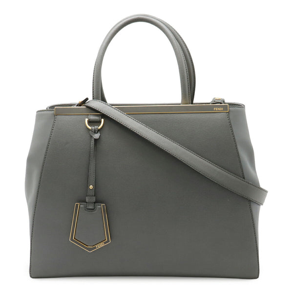 Fendi 2JOURS Leather 2way Bag