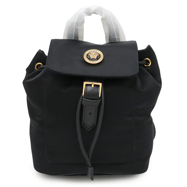 Versace Nylon Leather Mini Backpack