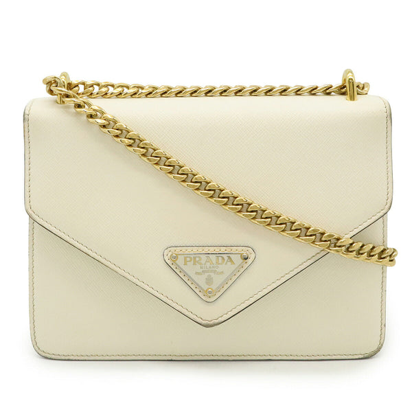 Prada Saffiano Leather Shoulder Bag