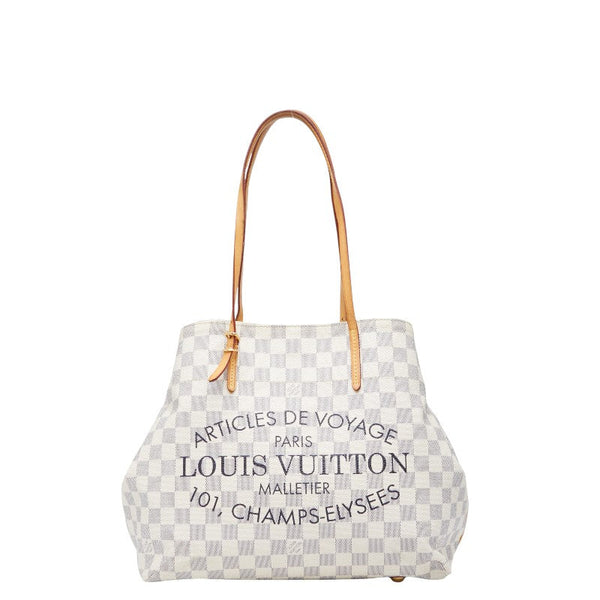 Louis Vuitton Cabas MM Damier Azur Tote Bag