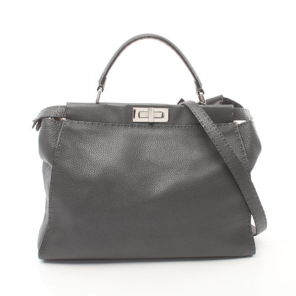 Fendi Peekaboo Large Leather Handbag