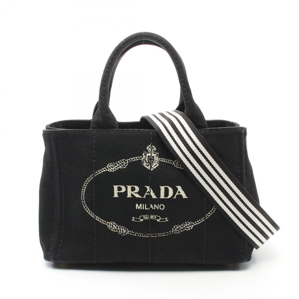 Prada Canapa Canvas Tote Bag