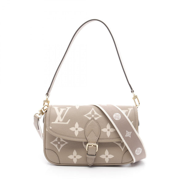 Louis Vuitton Diane Bicolor Leather Shoulder Bag