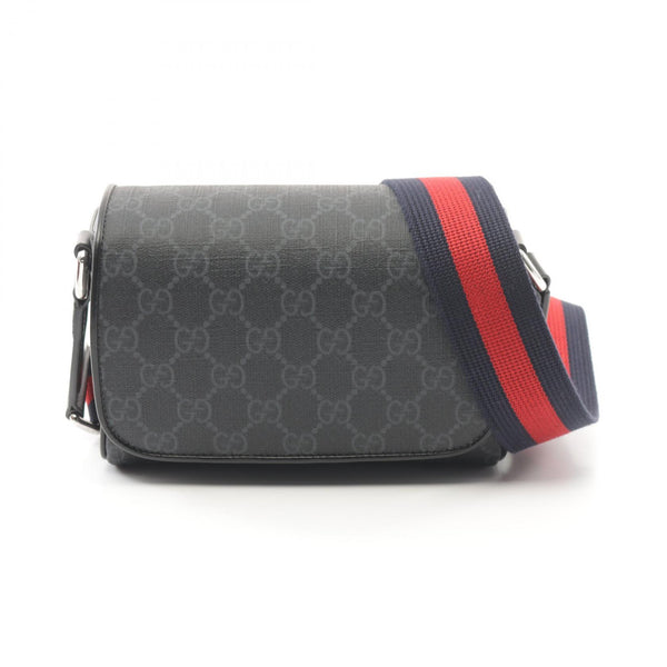 Gucci GG Supreme Mini Shoulder Bag PVC Leather