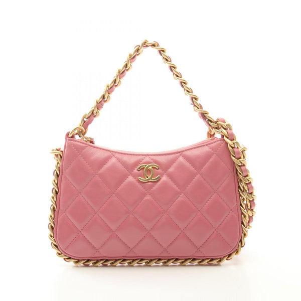 Chanel Lambskin Matelasse Chain Shoulder Bag