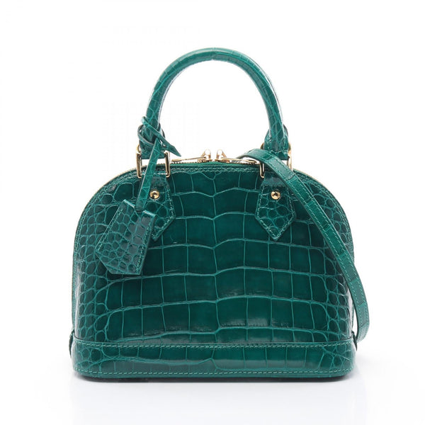 Louis Vuitton Alma BB Exotic Leather Handbag
