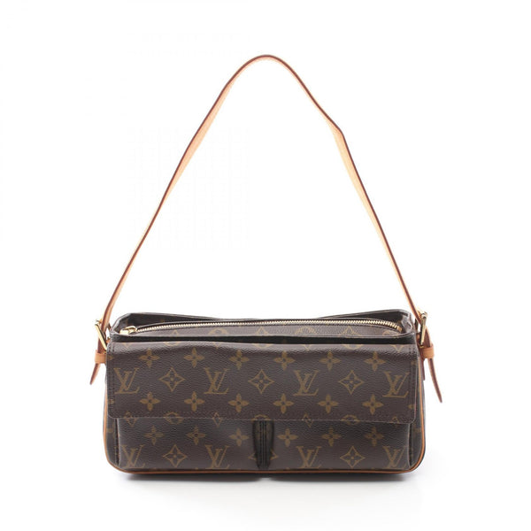 Louis Vuitton Vivasite MM Monogram Coated Canvas Shoulder Bag