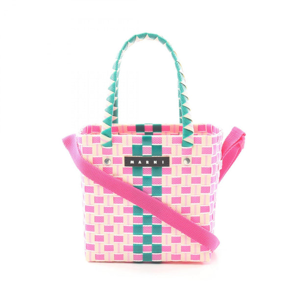 Marni M01489M00IW0MC62 Leather Polypropylene Handbag
