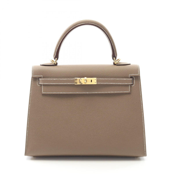Hermes Kelly 25 Vau Epsom Handbag