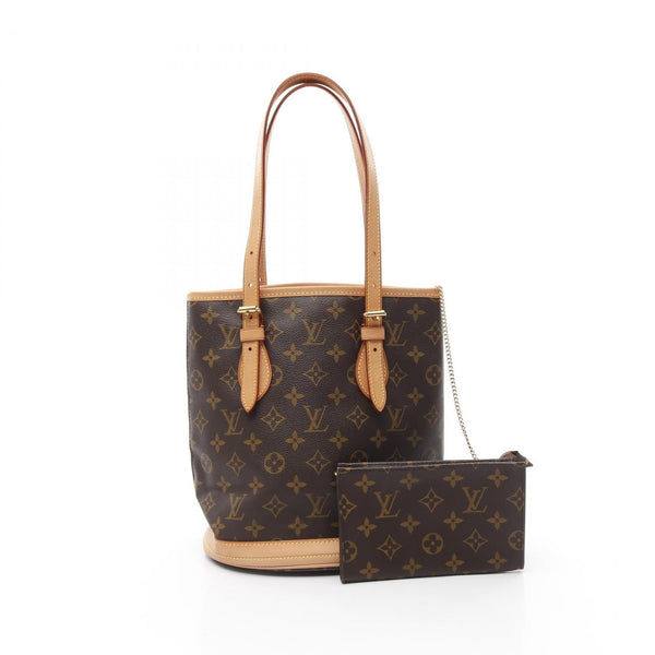 Louis Vuitton Bucket PM Monogram Handbag