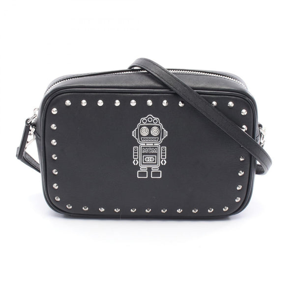 MCM Robot Leather Shoulder Bag
