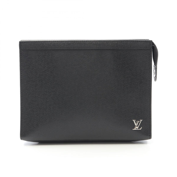 Louis Vuitton Pochette Voyage Taiga Clutch Bag