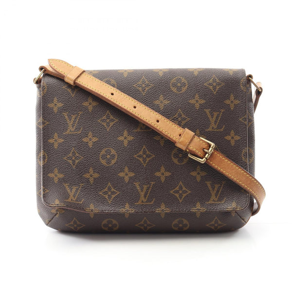 Louis Vuitton Musette Tango Monogram Coated Canvas Shoulder Bag