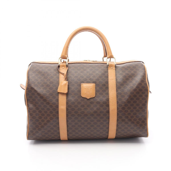Celine Macadam PVC Coated Canvas Boston Bag