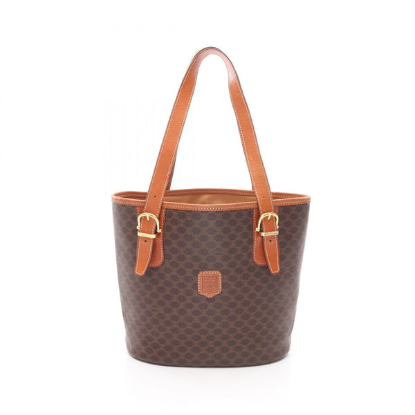 Celine Macadam PVC Coated Canvas Tote Bag