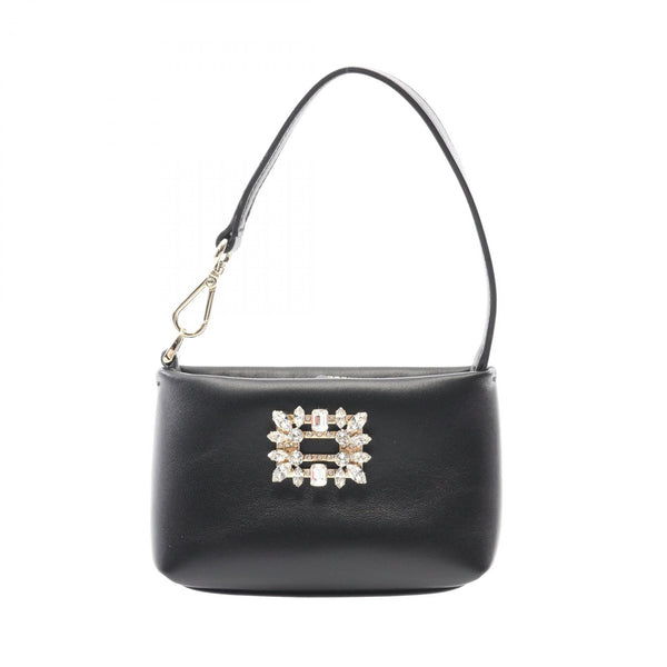 Roger Vivier RAWAWEX0200JXVB999 Calf Leather Handbag