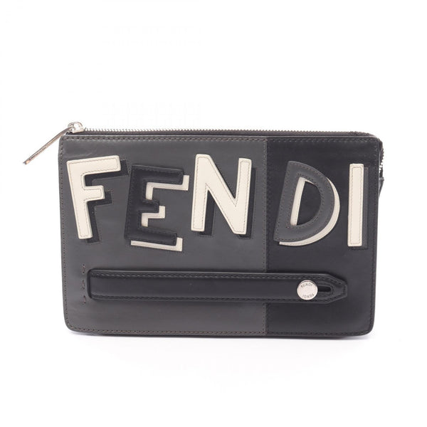 Fendi Leather Clutch Bag