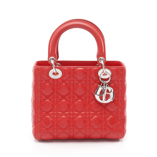 Dior Lady Dior Leather Handbag
