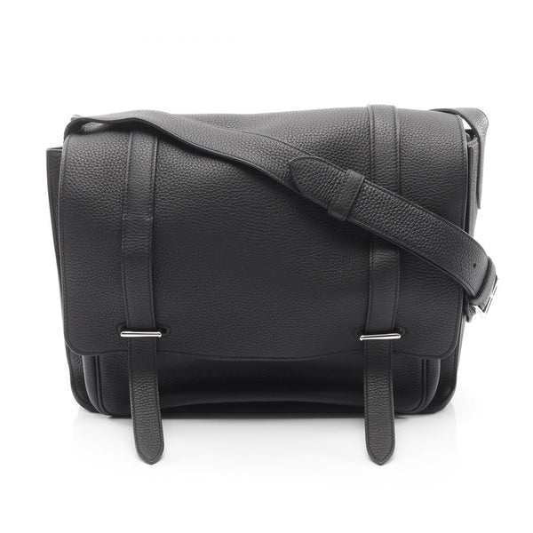 Hermes Steve Buzas 35 Taurillon Clemence Shoulder Bag