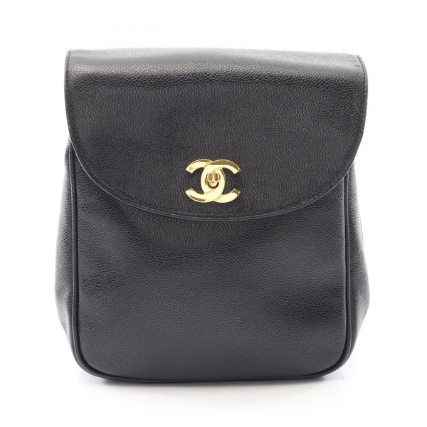 Chanel Coco Mark Grained Calfskin Backpack