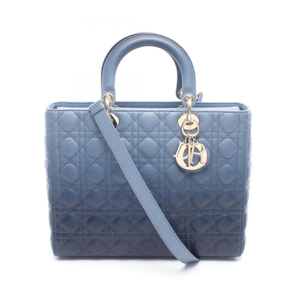 Dior Lady Dior Leather Handbag