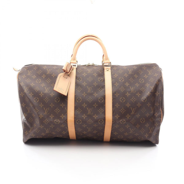 Louis Vuitton Keepall Monogram Coated Canvas Boston Bag
